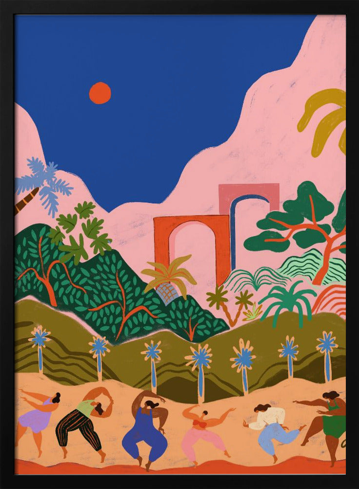 Tropical Dance Bliss By Arty Guava