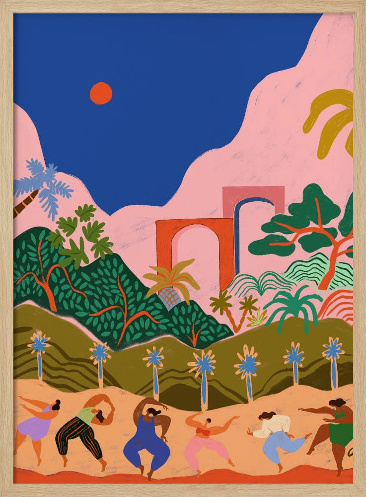 Tropical Dance Bliss By Arty Guava