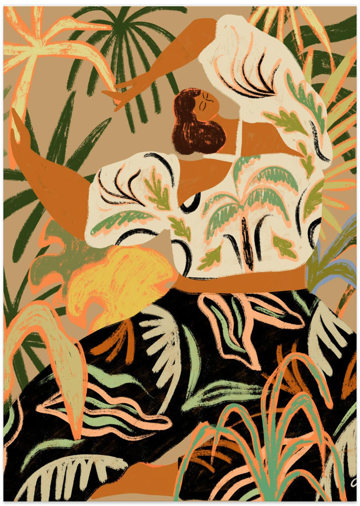 Nature Embrace By Arty Guava