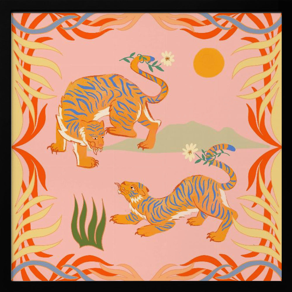 Tiger Serenade By Arty Guava