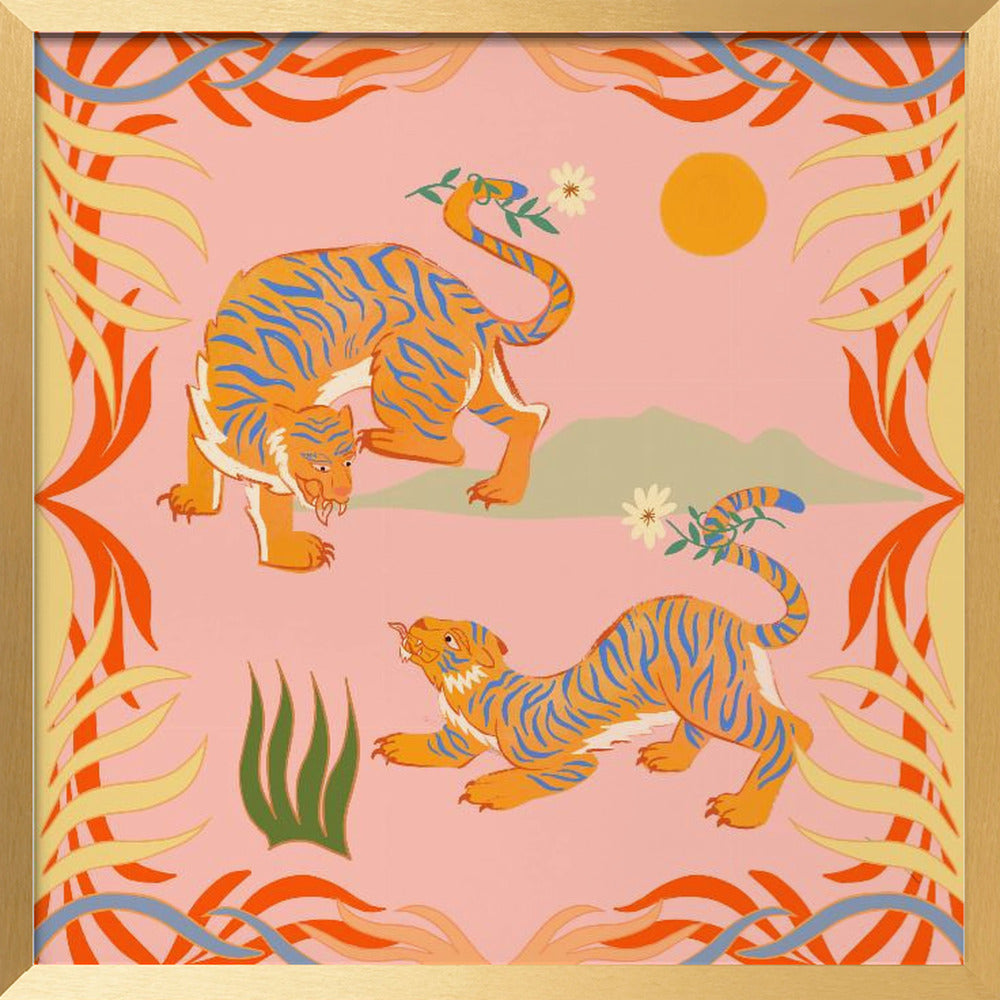 Tiger Serenade By Arty Guava