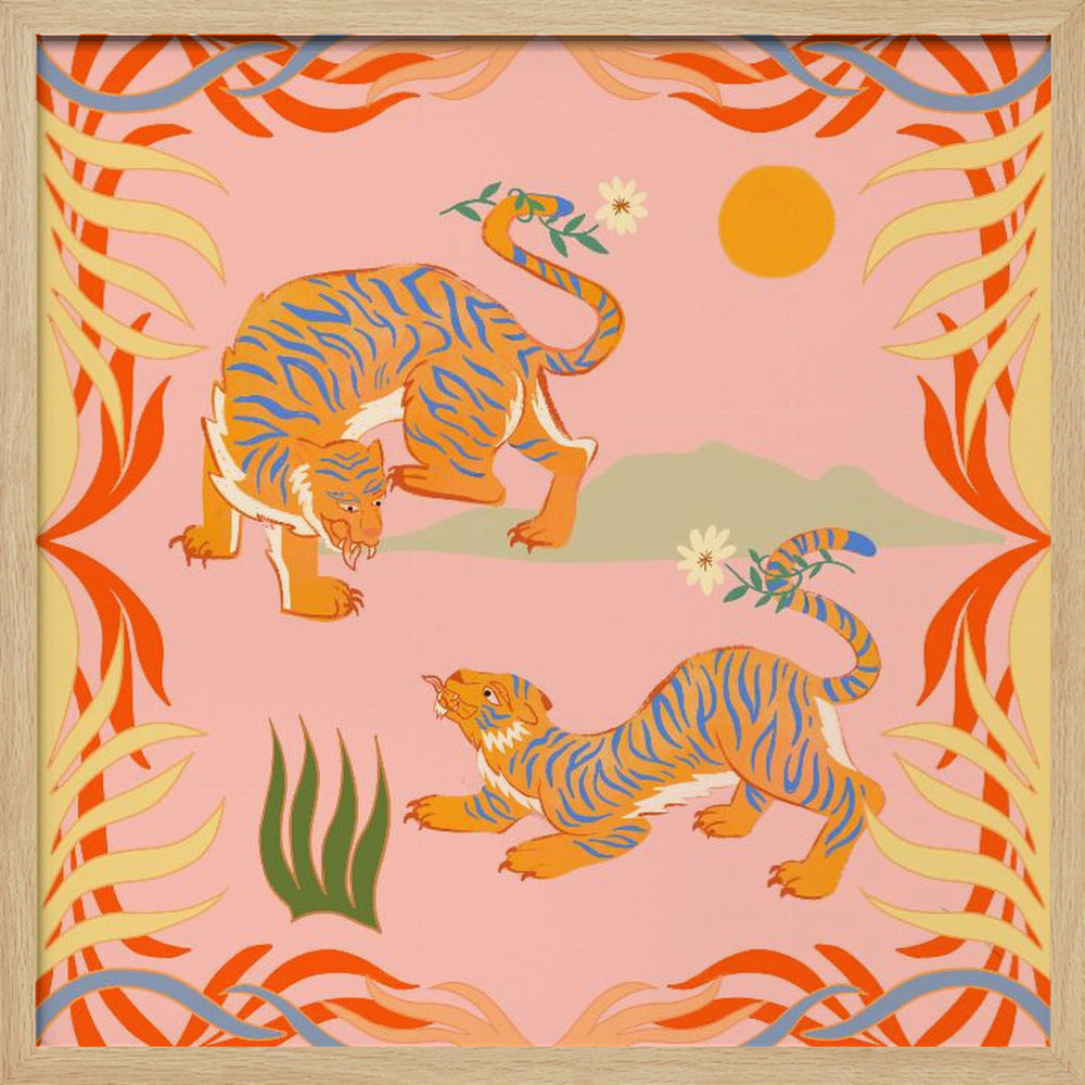 Tiger Serenade By Arty Guava