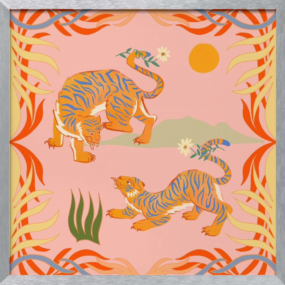 Tiger Serenade By Arty Guava