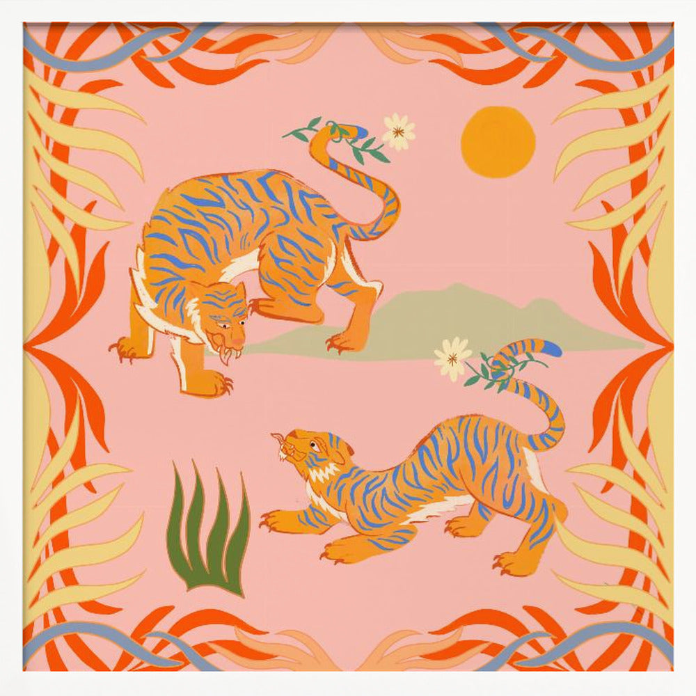 Tiger Serenade By Arty Guava