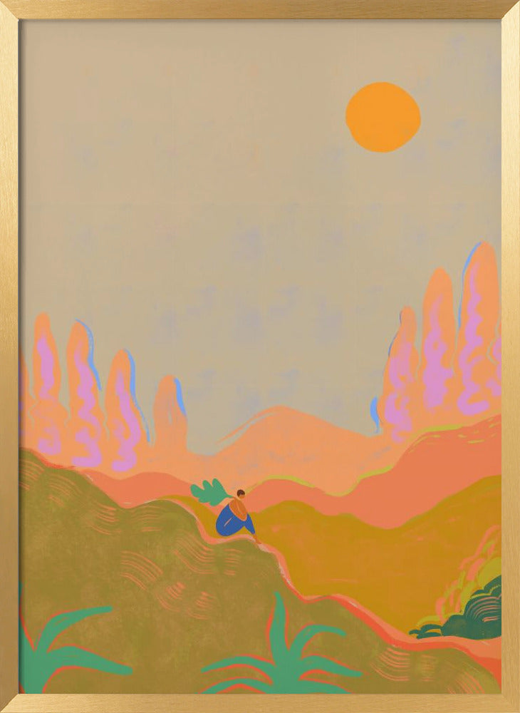 Peaceful Horizon By Arty Guava