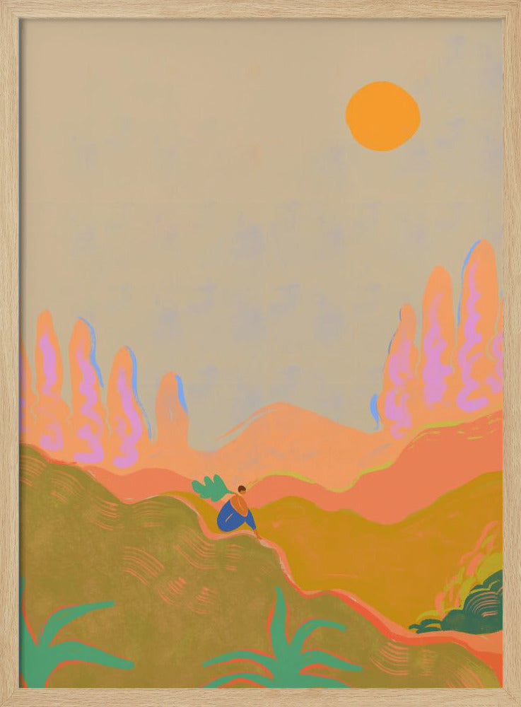 Peaceful Horizon By Arty Guava