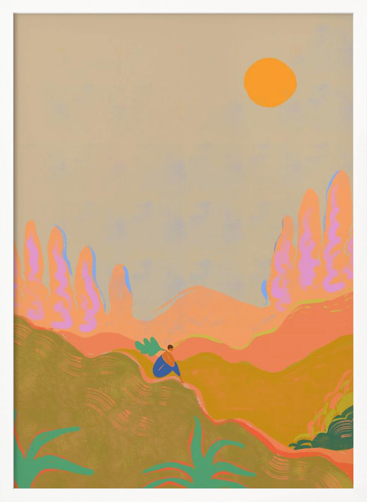 Peaceful Horizon By Arty Guava