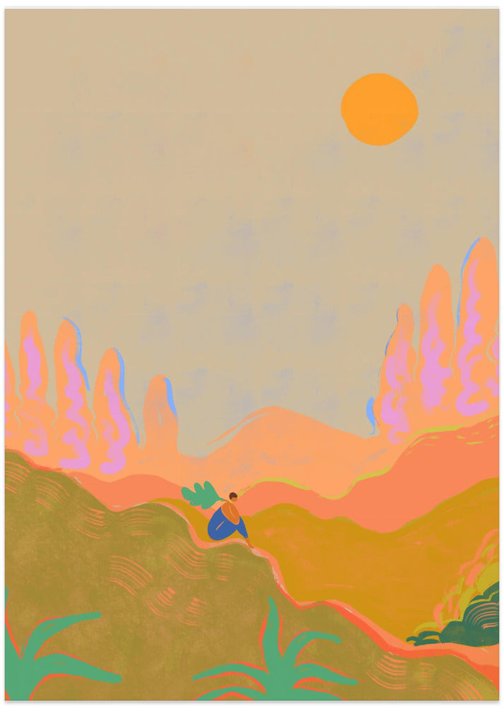 Peaceful Horizon By Arty Guava
