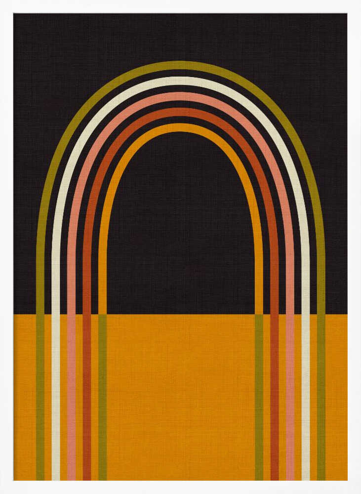 Geo Shapes Fall 21 Rainbow Arc