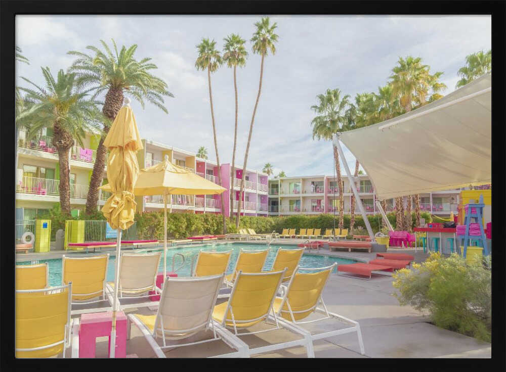 Poolside at the Saguaro Hotel - Palm Springs