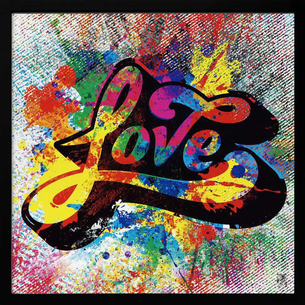 Colorful Love Splatter