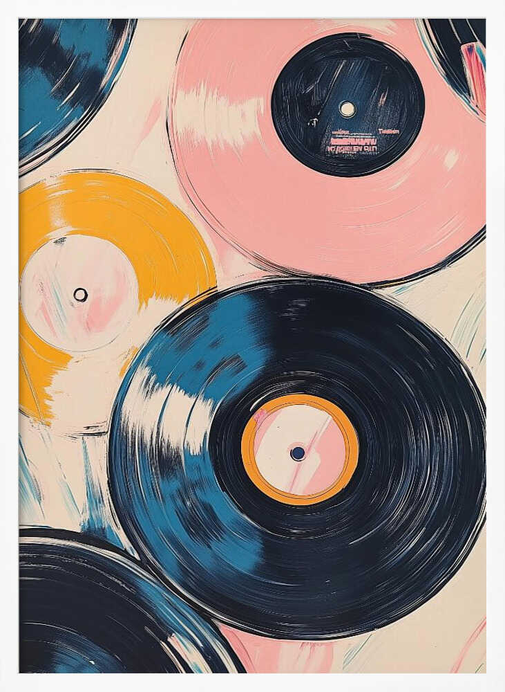Colorful Vinyl Records
