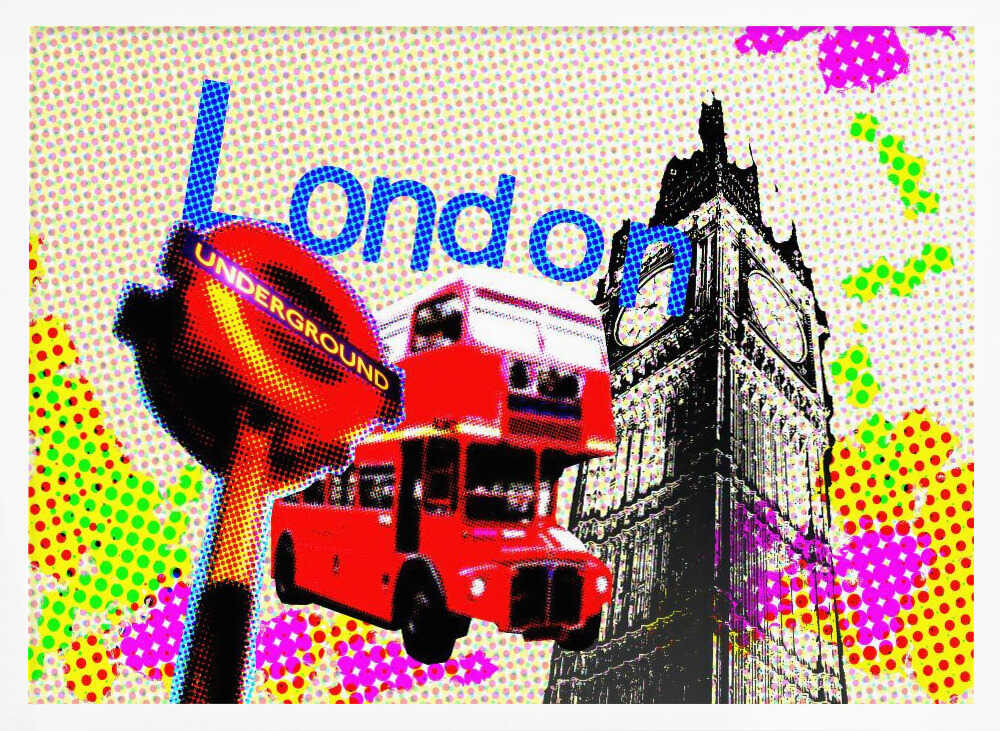 Iconic London Pop Art