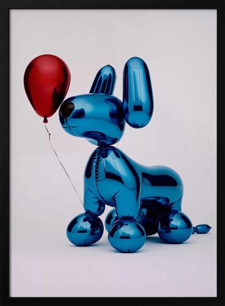 Blue Balloon Dog