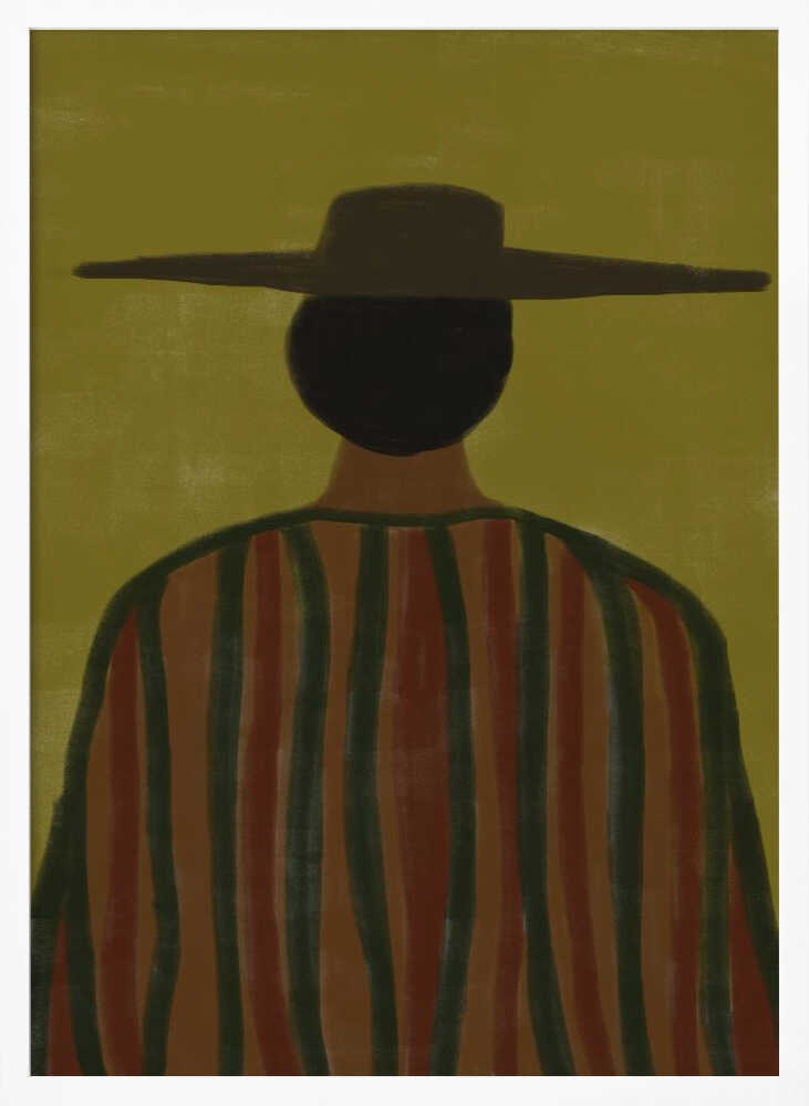 Southwestern Man with Hat