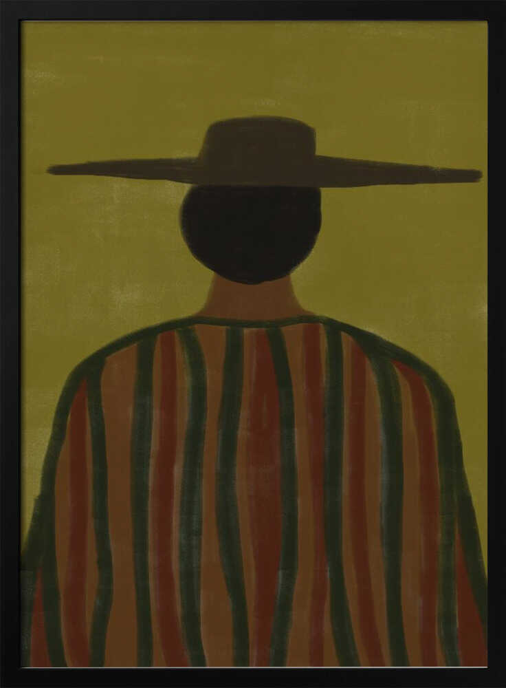 Southwestern Man with Hat