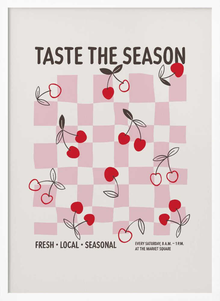 Taste The Season Cherries