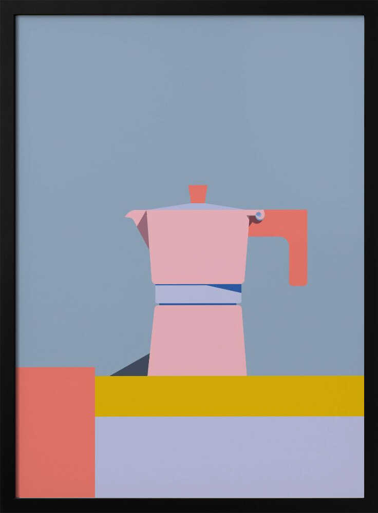 Pink Moka Pot