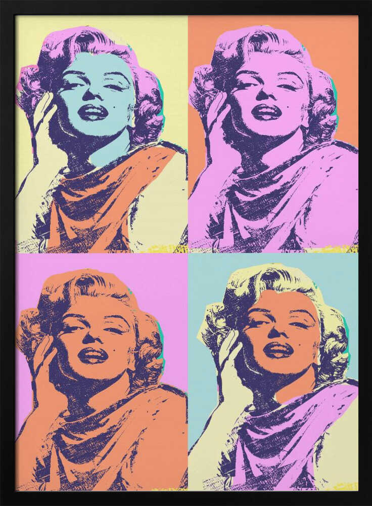 Iconic Pop Art Beauty