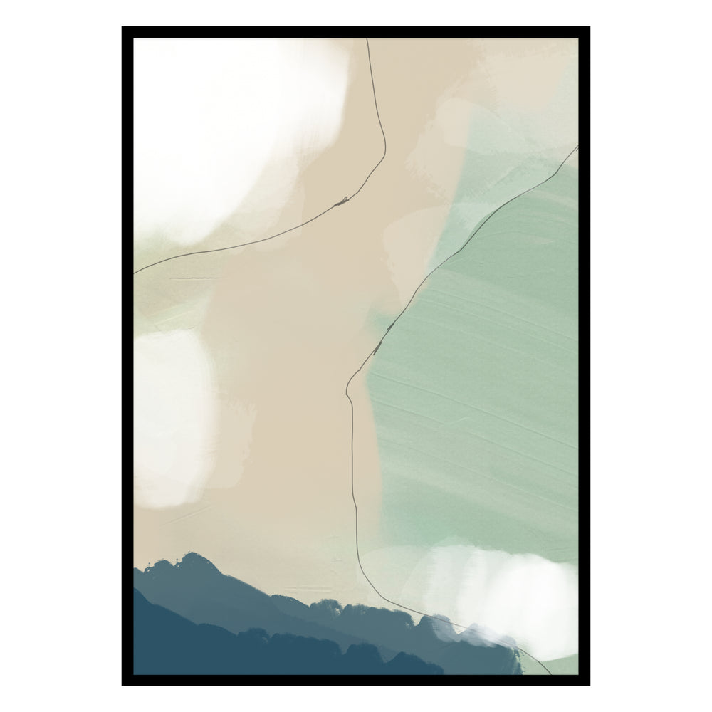 Aqua Abstract 01