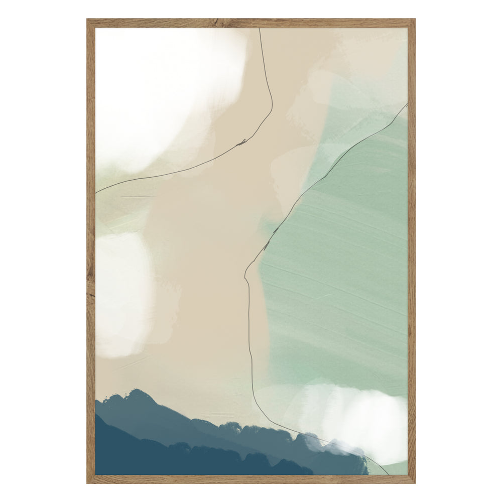 Aqua Abstract 01