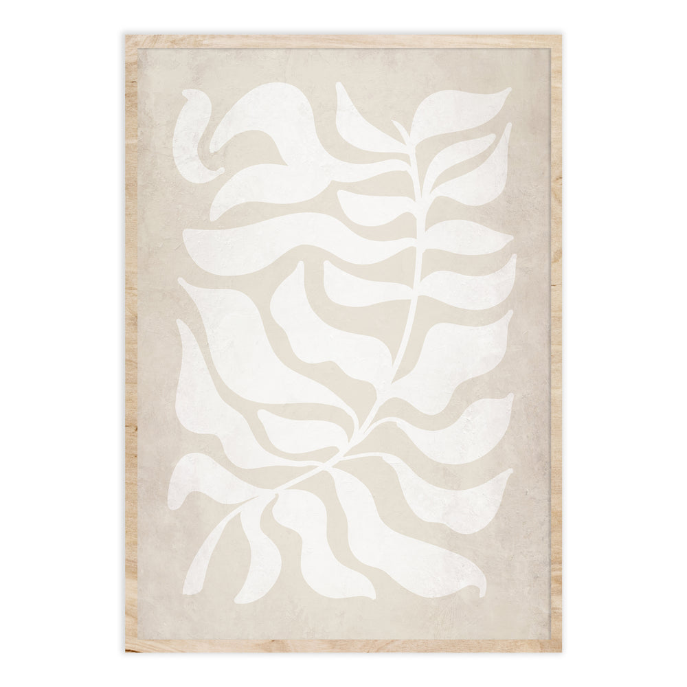 Beach Botanical Neutral Print 01
