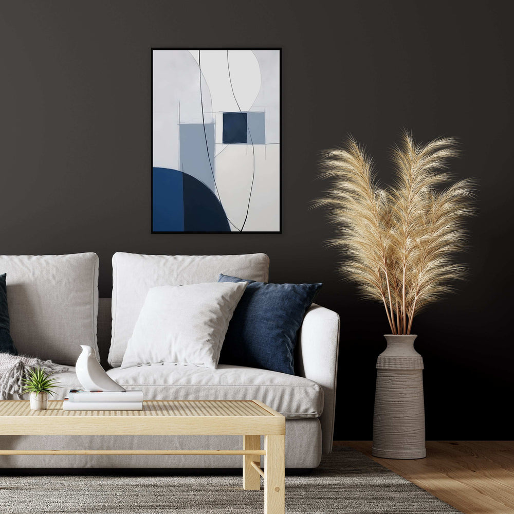 Lakeside Blue Abstract No.2