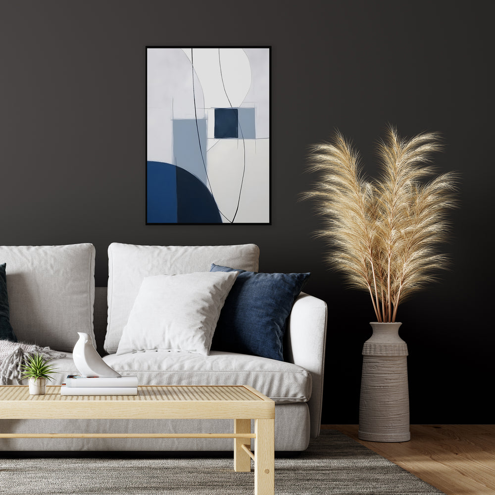 Lakeside Blue Abstract No.2