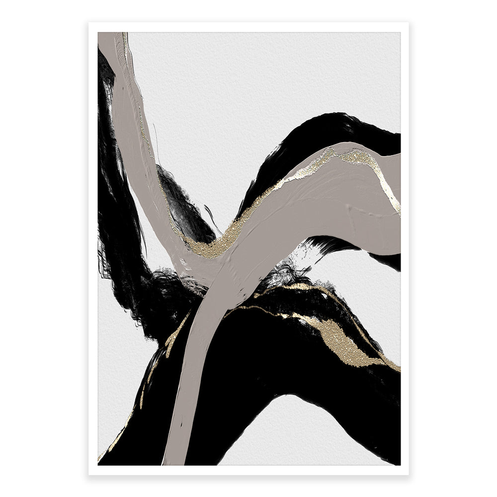 Brush Strokes Abstract Wall Art 03