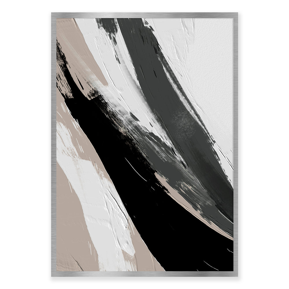 Brush Strokes Abstract Wall Art 01