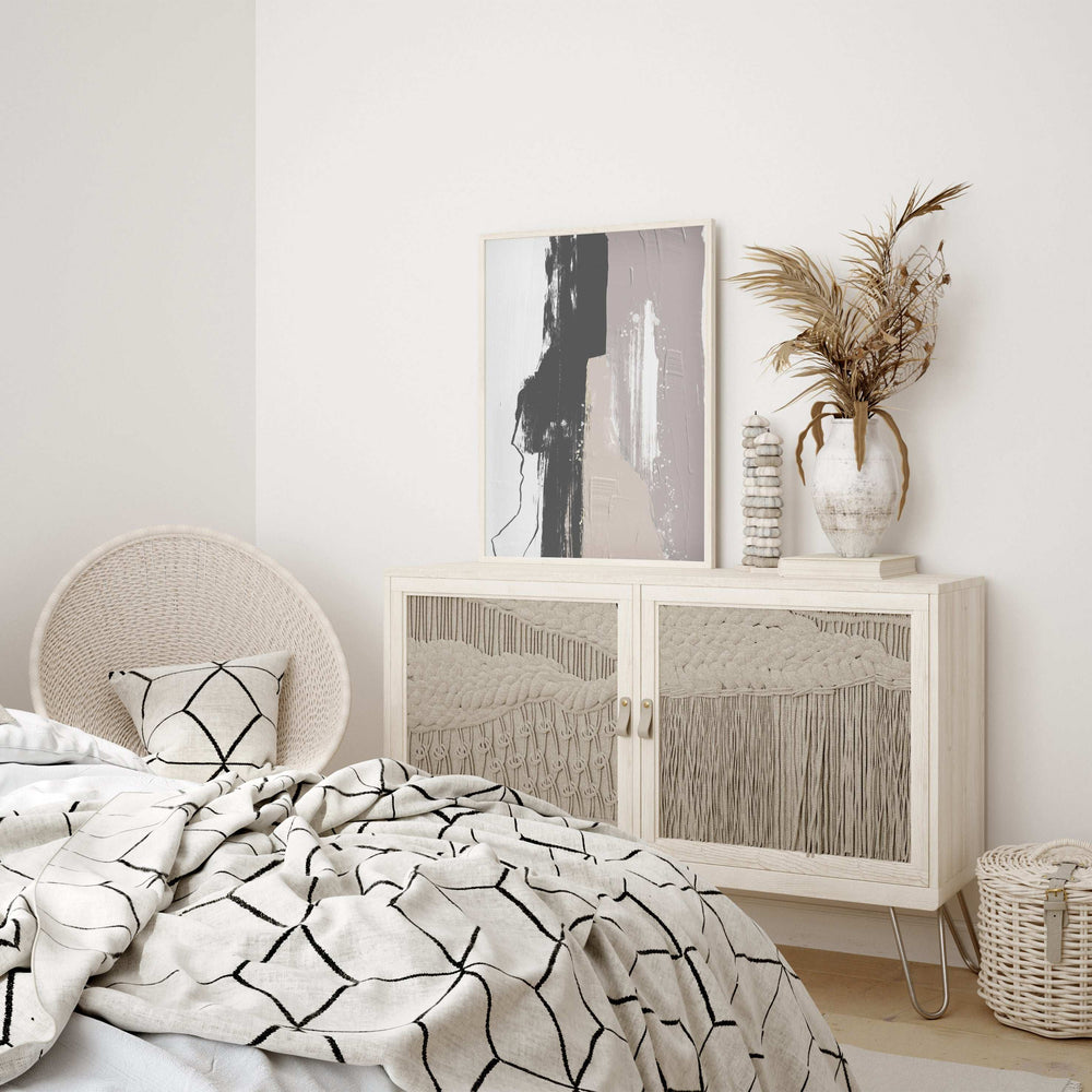 Brush Strokes Abstract Wall Art 02