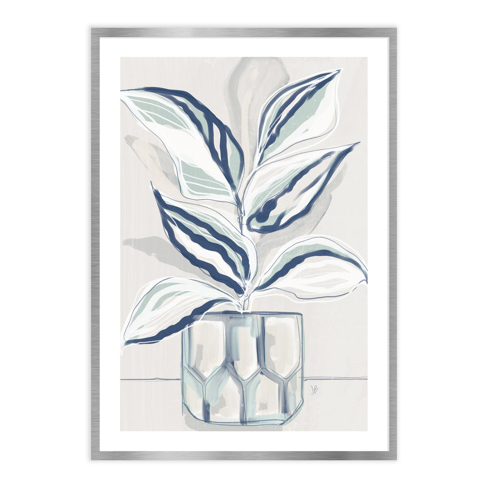 House Plant Wall Art Set - Calathea