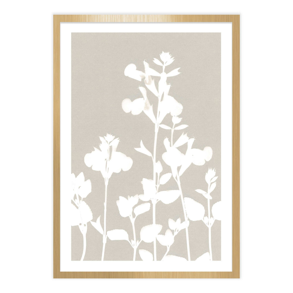 Neutral Flourish Botanic Print