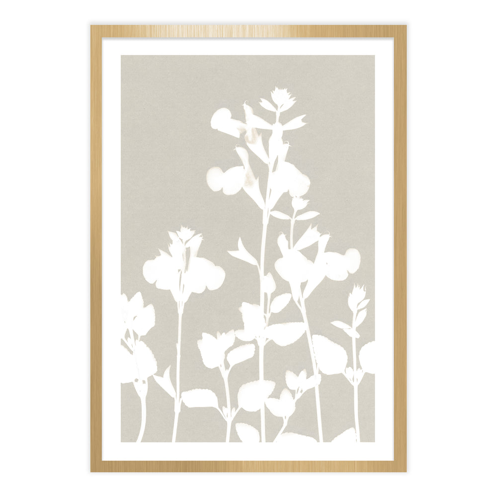 Neutral Flourish Botanic Print