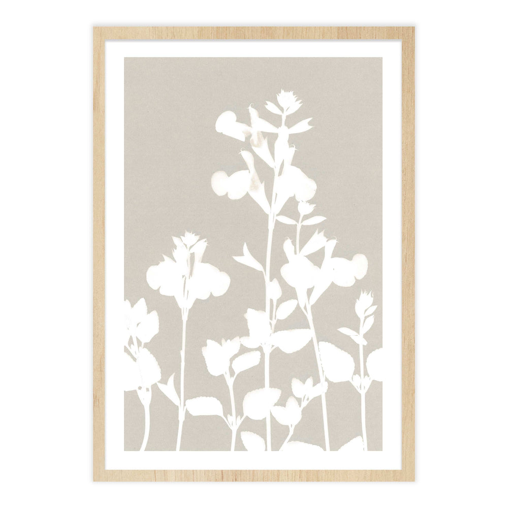 Neutral Flourish Botanic Print