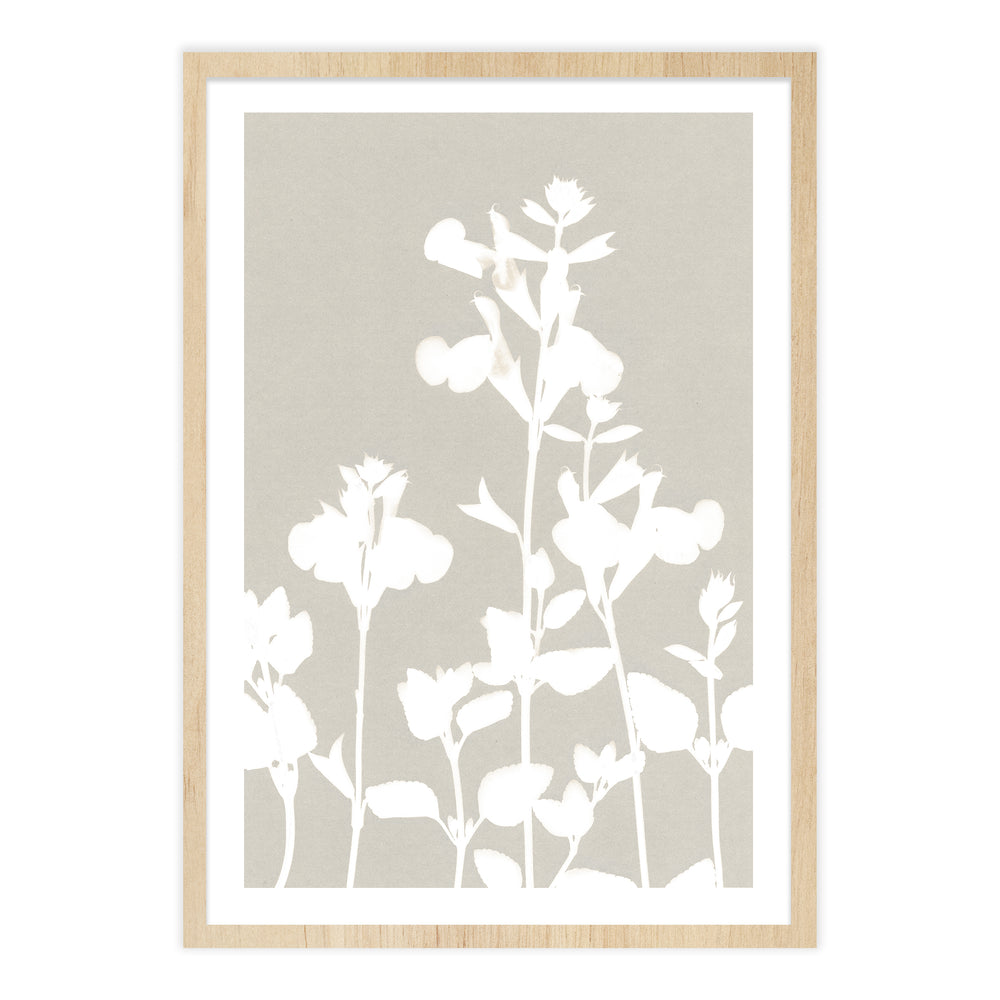 Neutral Flourish Botanic Print