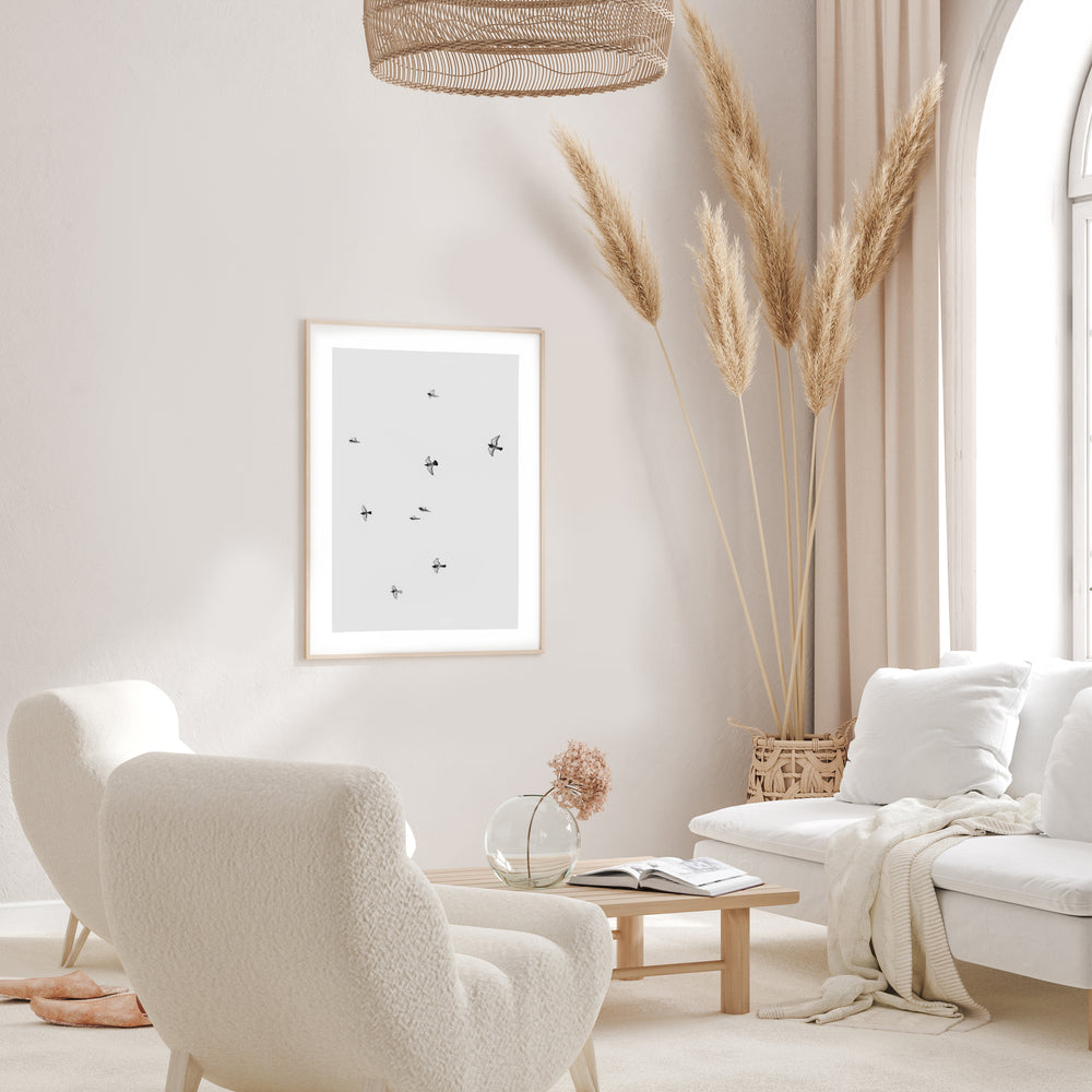 Birds in Flight Photography Wall Art