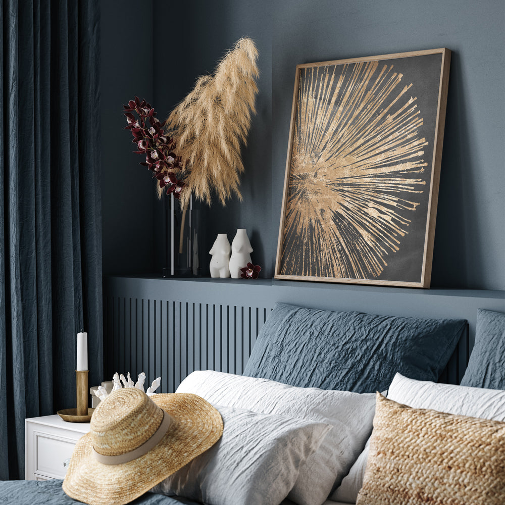 Moonburst Abstract Wall Art