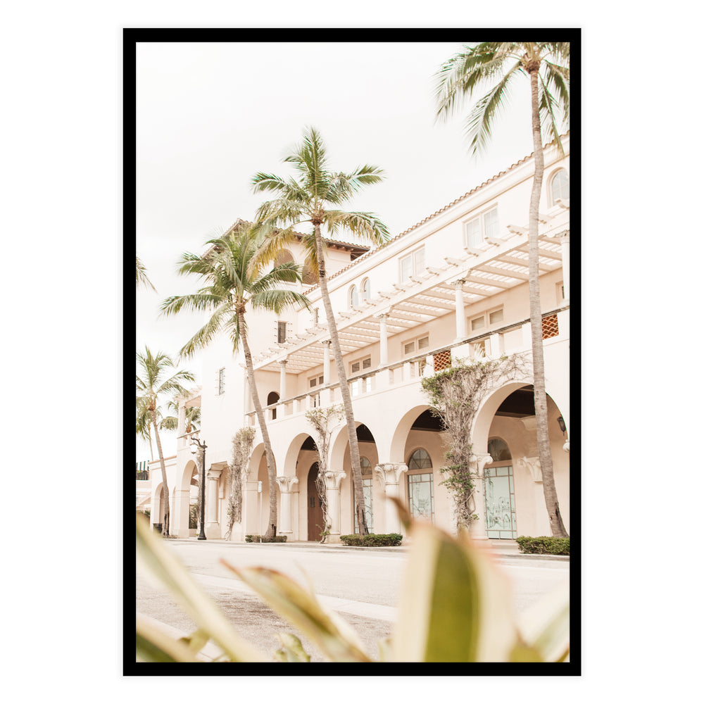 Palm Beach Retro Print