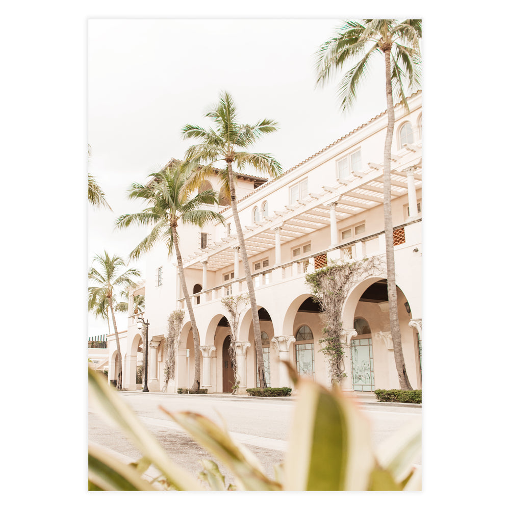 Palm Beach Retro Print