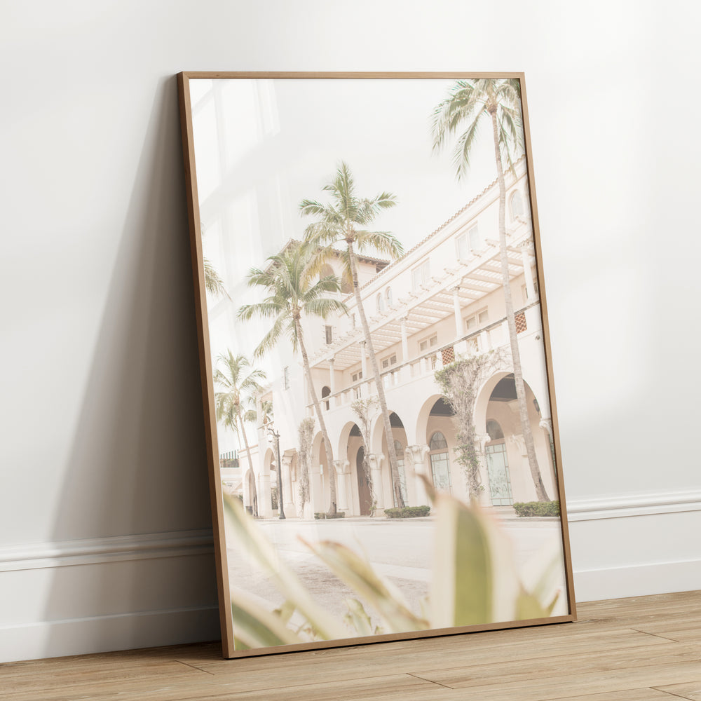 Palm Beach Retro Print