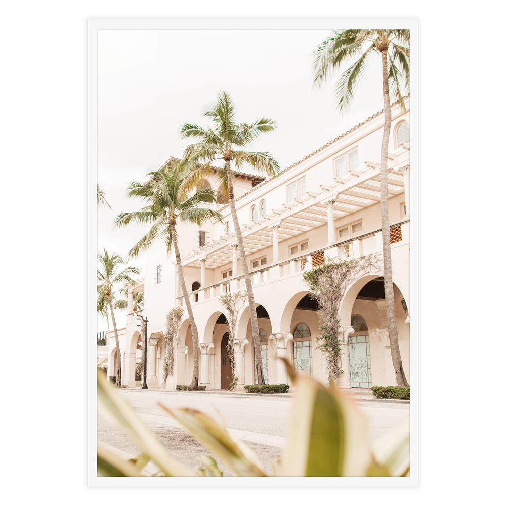 Palm Beach Retro Print