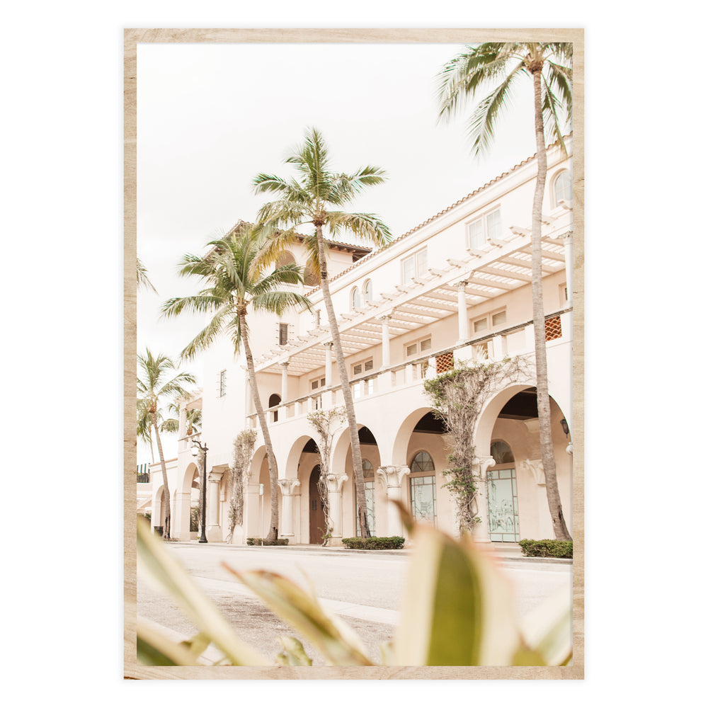 Palm Beach Retro Print