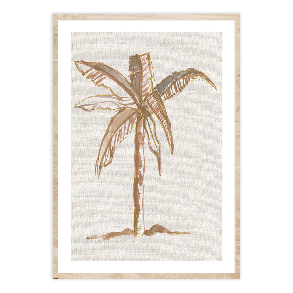 Earthy Toned Palm Study 02