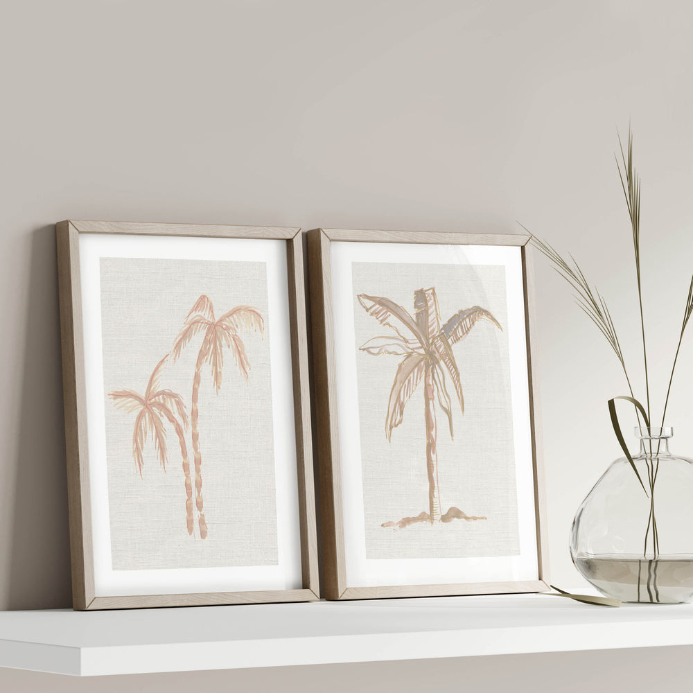 Earthy Toned Palm Study 01