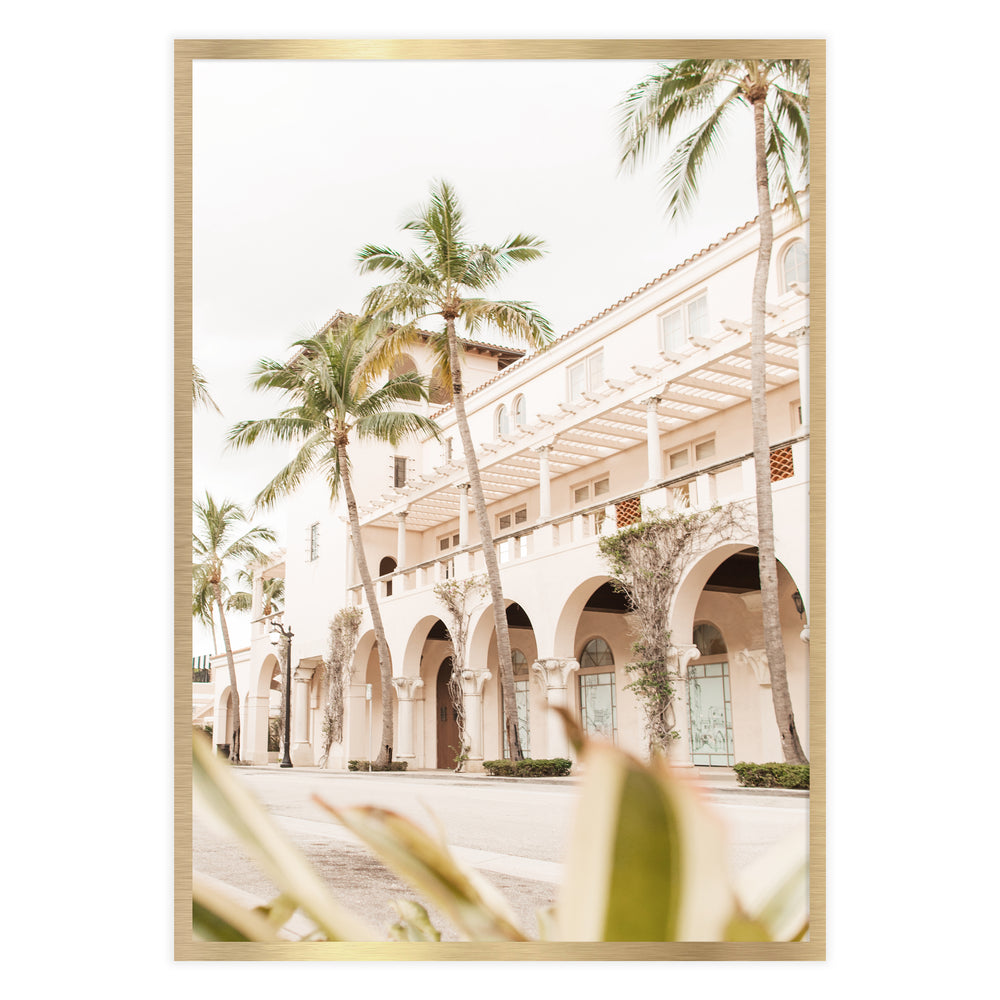 Palm Beach Retro Print