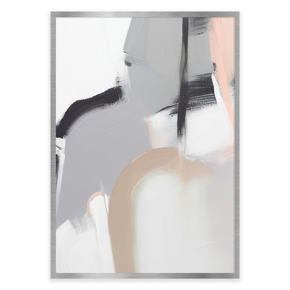 Pastel Mountain Abstract Wall Art