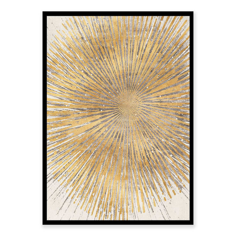 Sunburst Abstract Wall Art