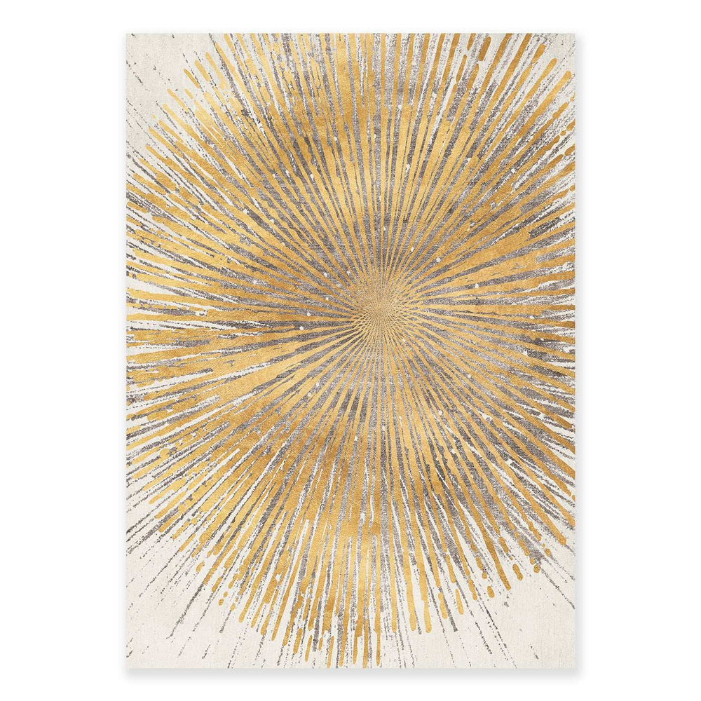 Sunburst Abstract Wall Art