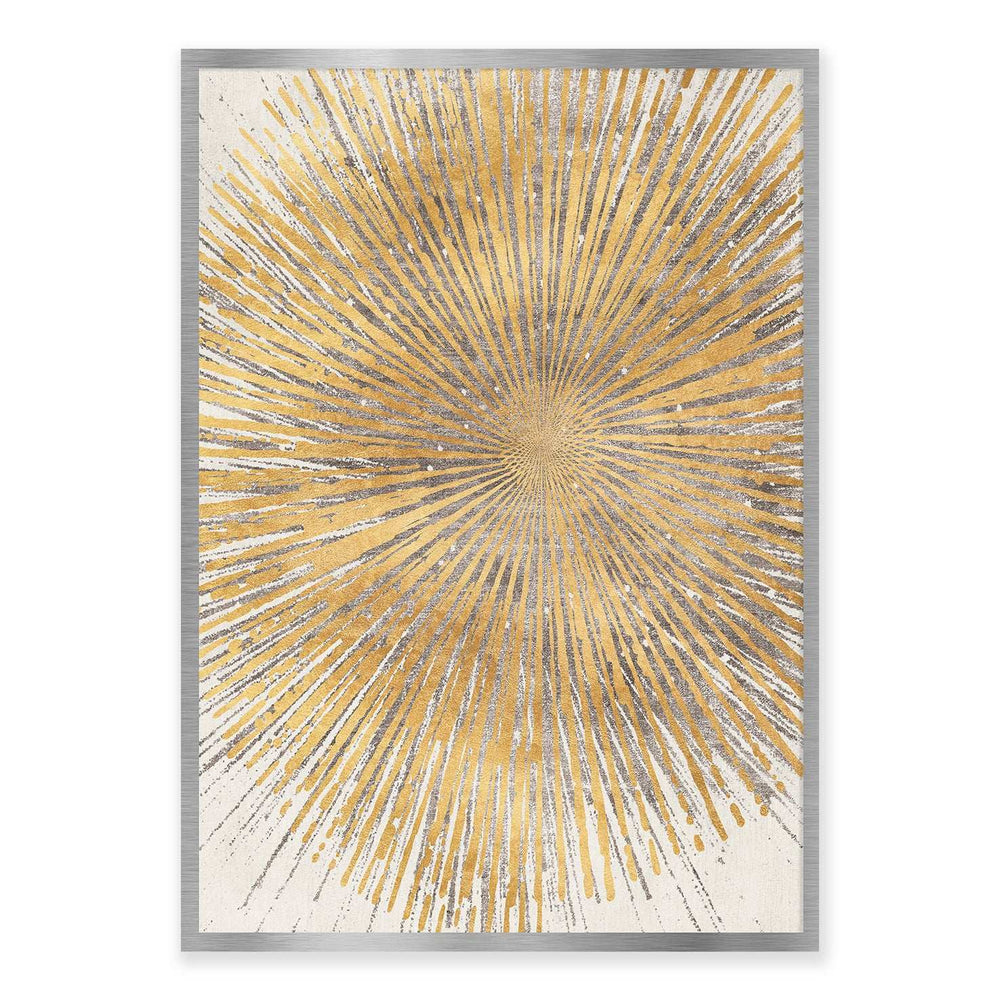 Sunburst Abstract Wall Art